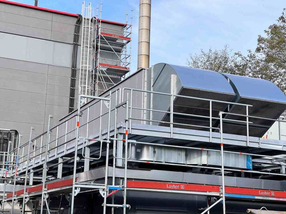 2 Lüftungsanlagen Mitsubishi Electric HALLE Düsseldorf