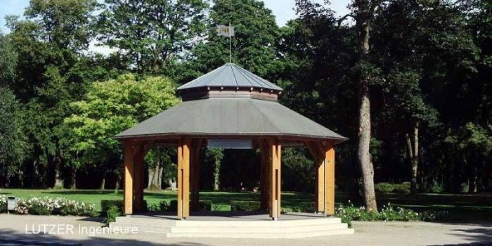Musikpavillon im Jungbornpark von Moers-Repelen